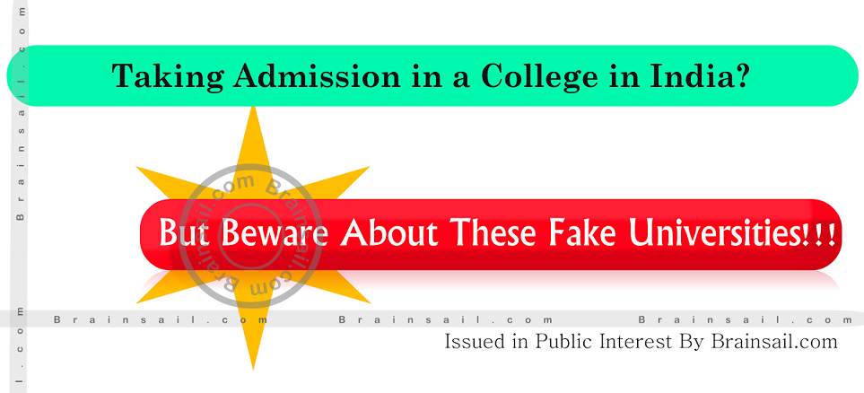 Fake University in INDIA by bolzara.Com